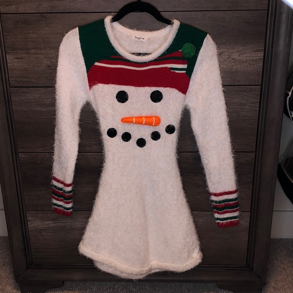 Snowman Christmas Dress